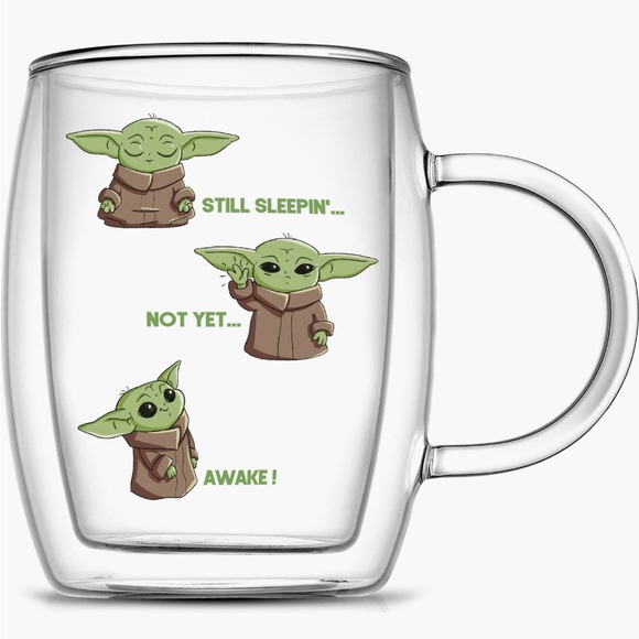 Disney Other - New! Mandalorian Mystic Grogu 13.5oz Coffee Mug, Double Wall Mug SPECIAL EDITION